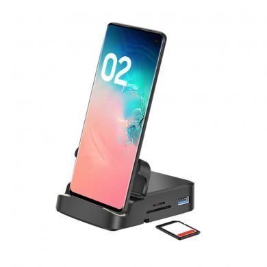 HUB-HC-15 Hub Docking 8in1 USB-C Station Stand
