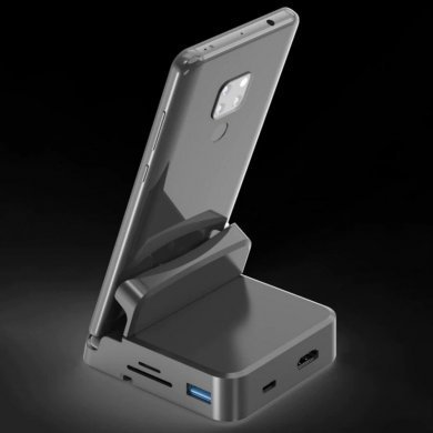 HUB-HC-15 Hub Docking 8in1 USB-C Station Stand