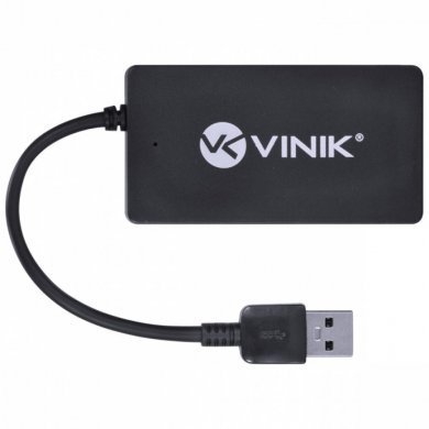 HUV-30 Vinik Hub USB 3.0 4 portas com cabo 10cm
