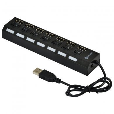 HUV-40 Vinik Hub USB 2.0 7 Portas com Led Indicador