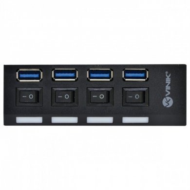 HUV-50 Vinik hub USB 3.0 4 portas com led indicador