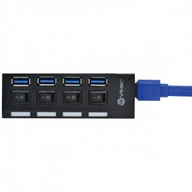 HUV-50 Vinik hub USB 3.0 4 portas com led indicador