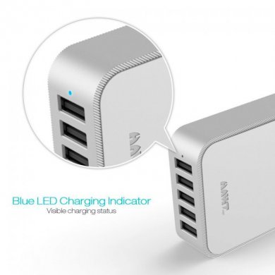 Havit Carregador USB de Mesa de 5 Portas