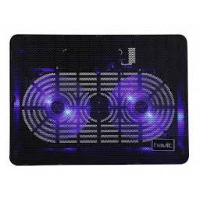 HV-F2035 Havit Base para Notebook 2 Coolers 140mm LED Azul