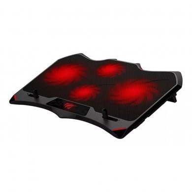 HV-F2081 Havit Base para Notebook 4 Coolers LED Vermelho