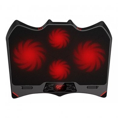 Havit Base para Notebook 4 Coolers LED Vermelho