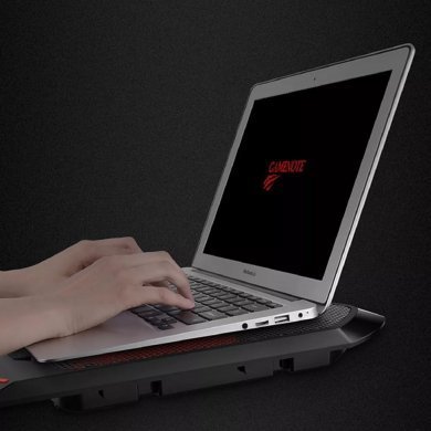 Havit Base para Notebook 4 Coolers LED Vermelho