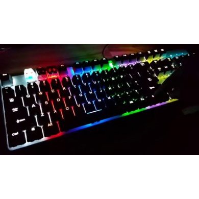 HV-KB366L Havit Teclado Mecanico LEDs RGB com Fio