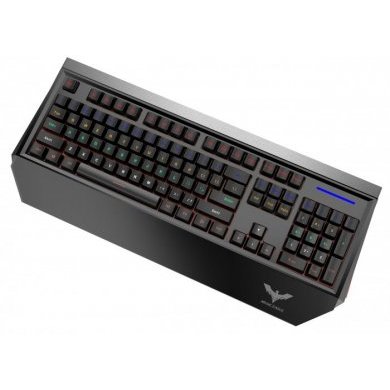 HV-KB370L Havit Teclado Mecanico Leds RGB USB SW Azul