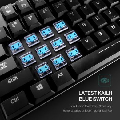 HV-KB390L Havit Teclado Mecanico USB Low Profile
