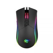 Havit Mouse Gamer LED RGB USB 4800DPI Preto 7 Teclas,