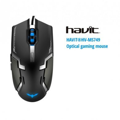 HV-MS749 Havit Mouse Gaming Magic Eagle USB Iluminado