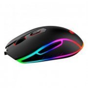 Havit mouse gamer LED RGB USB 3200 dpi preto 6 botões