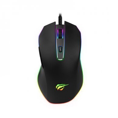 HV-MS837 Havit Mouse Gamer LED RGB USB 7000DPI Preto