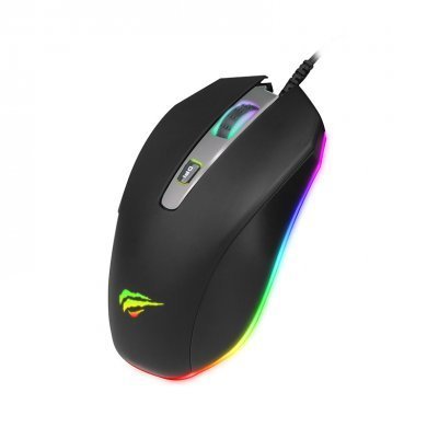 Havit Mouse Gamer LED RGB USB 7000DPI Preto