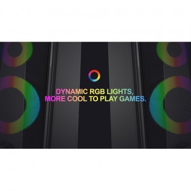 Havit Caixa de Som SK202 2x3W RMS Stereo 2.0 RGB