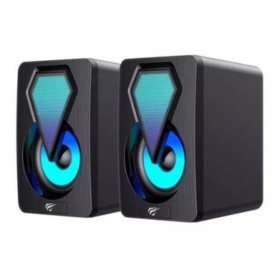 Havit Caixa de Som SK210 2x3W RMS Stereo 2.0 RGB