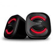HAVIT CAIXA DE SOM USB E PLUG 3.5MM 2x Falantes de 3W RMS - Cor Preto