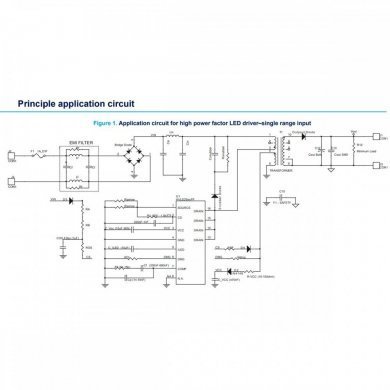 HVLED815PF Ci Driver de LED 900mW 800V 6Ohm SOIC16 (Kit 5 und)