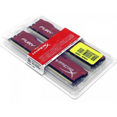 HX313C9FRK2/8 Memoria Kingston HYPERX FURY RED 8GB