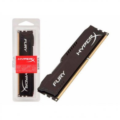 HX316C10FB/4 Kingston Memoria HyperX Fury Black 4GB DDR3