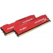 Foto de HX316C10FRK2/8 Memoria Kingston HyperX Fury 8GB Kit (2x 4GB) 1600MHz DDR3 CL10 DIMM - Red