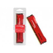 Memoria Kingston HyperX Savage 8GB 1600MHz DDR3 CL9 DIMM Vermelha