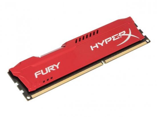 HX318C10FR/8 Memoria Kingston HyperX Fury DDR3 8GB RED