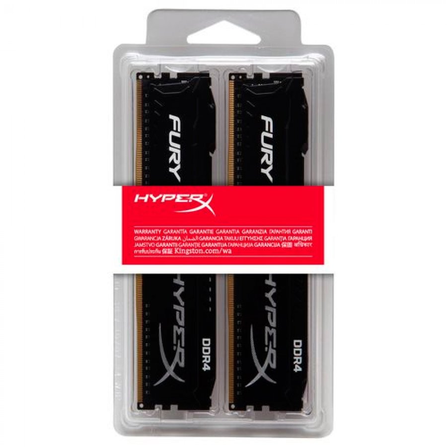 HX424C15FB2K2/16 Kingston HYPERX FURY Memoria 16GB 2x 8GB