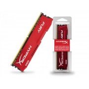 Kingston Memória 8GB DDR4 2400MHZ Fury Gamer Red CL15