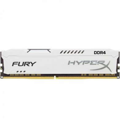 HX424C15FW/16 Kingston Memória HyperX Fury 16GB White