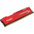 Kingston HyperX Fury 8GB DDR4 2666MHz CL16 Vermelho 1Rx8 288 Pinos para Desktop