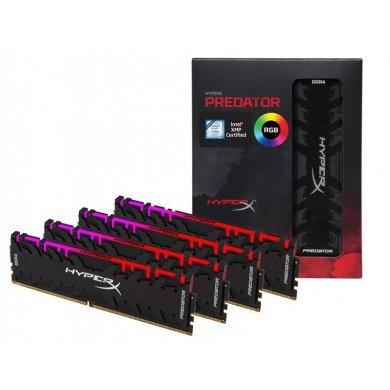HX429C15PB3AK4/32 Kingston Hyperx Memoria DDR4 32GB KIT (4x8GB) 2933Mhz