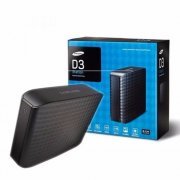HD Externo Samsung 3TB D3 Station USB 3.0 compatível com 2.0