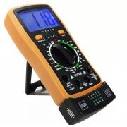 Speedlan Multimetro Digital HY4300 Multímetro Digital Completo + Testador de Cabos de Rede RJ45, Testa Cabos T