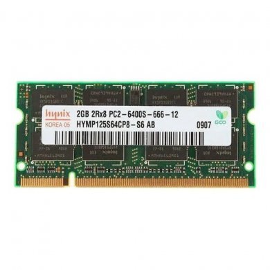 HYMP125S64CP8-S6 Hynix Memoria 2GB DDR2 800MHz PC2-6400S SODIMM