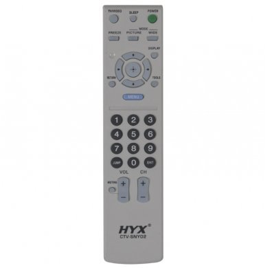 HYX-CTV-SNY02 HYX Controle Remoto TV LCD Sony CTV-SNY02
