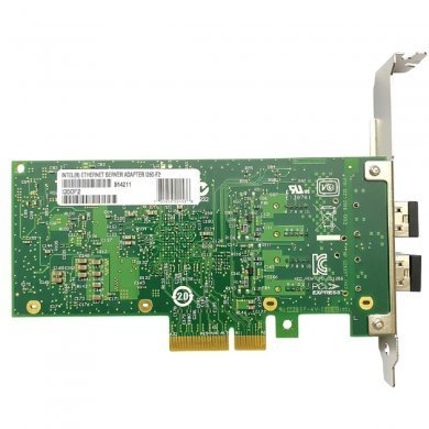 I350F2BLK Intel Placa de Rede Dual Port 1000BaseSX