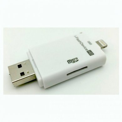 i-FlashDeviceHD USB Micro SD TF Card Reader Flash Drive