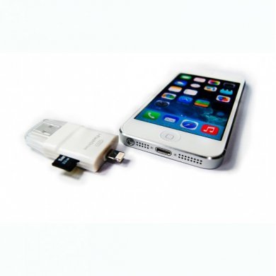 i-FlashDeviceHD USB Micro SD TF Card Reader Flash Drive
