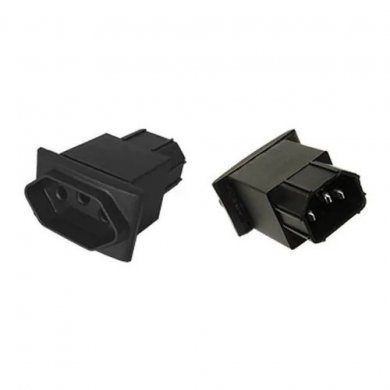 IEC320C14-NBR14136 Adaptador IEC 320 C14 para NBR 14136
