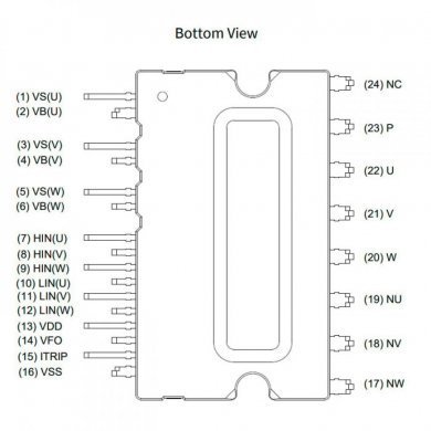 IGCM15F60GA LS Driver MINI DUAL IN LINE 15A 600V NTC 24Pin