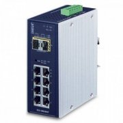 Planet switch Industrial L2+ 08-Port 10/100/1000T IP30 8X1000TP+2X10/100 F SNM