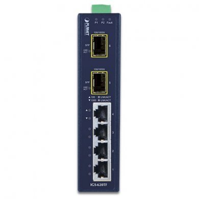 IGS-620TF Planet Switch Industrial 4 Portas Gigabit