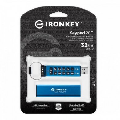 IKKP200/32GB Kingston Pendrive IronKey Keypad 200 32GB