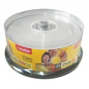Mídia DVD-RW Imation 4.7GB 120Min. 1/4x (Tubo Pino  Tipo: DVD-RW (Regravável), Capacidade: 4.7GB 120 Minutos, Velocidade: 1 - 4x, Tubo Pino com 25 Unid