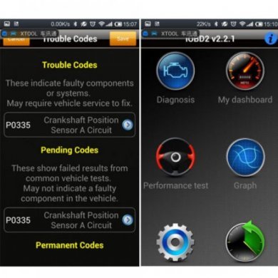 IOBD2-MFI-BT Xtool Scanner para Diagnóstico de Veículos