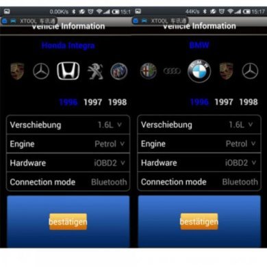 IOBD2-MFI-BT Xtool Scanner para Diagnóstico de Veículos