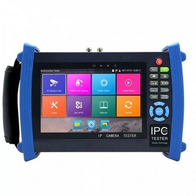 IPC-8600-PLUS Testador Câmera IPC-8600 Plus CCTV IP + Analógico