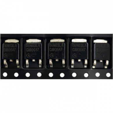Mosfet 06N03LA NCH 25V 50A TO-252-3 SMD (Kit 5x un)